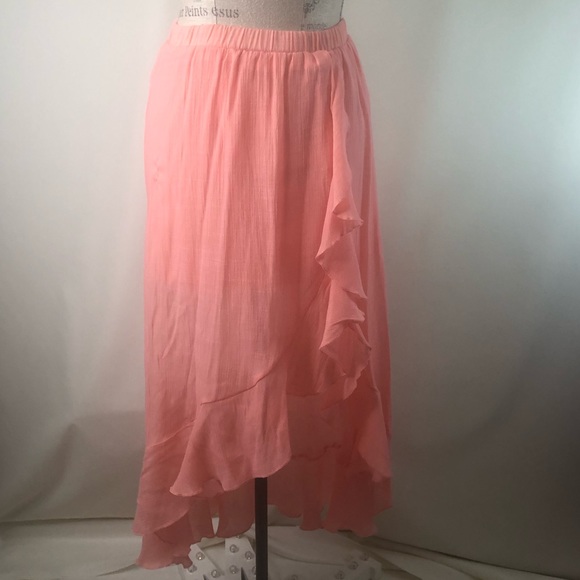 Just Be Ruffled Maxi Skirt - Picture 6 of 11